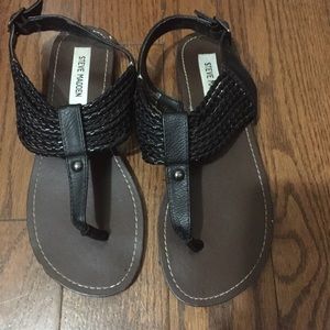 Black Sandals size 7.5